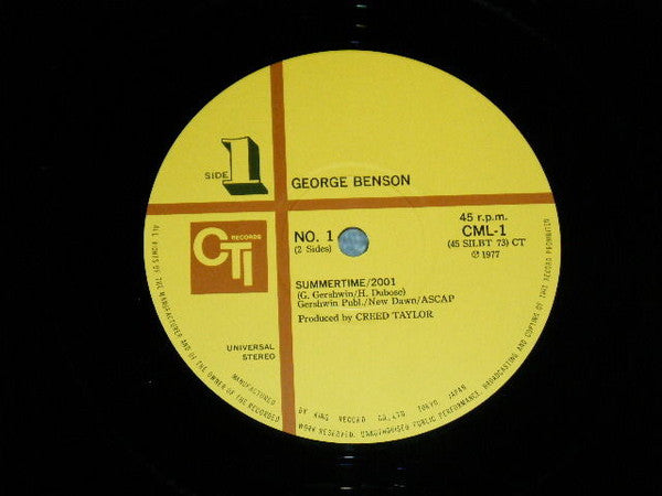 George Benson - Summertime/2001 / Theme From Good King Bad (Vinyl, ...