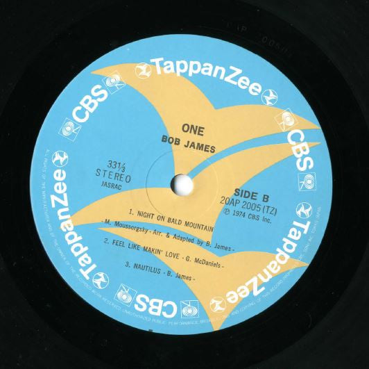 Bob James - One (Vinyl, LP, Album, Reissue) Very Good Plus (VG+) / Very Good (VG)