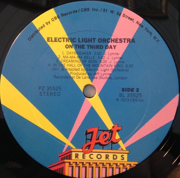 Electric Light Orchestra - On The Third Day (Vinyl, LP, Album, Reissue, Stereo) Very Good (VG) / Good Plus (G+)