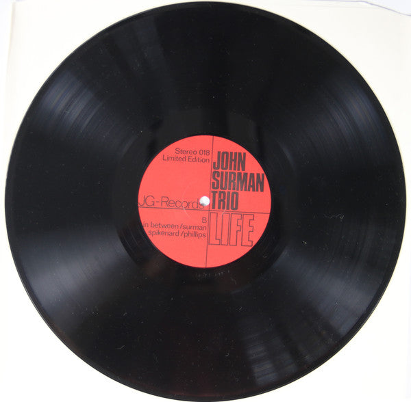 John Surman Trio - Live In Altena (Vinyl, LP, Album, Limited Edition) Near Mint (NM or M-) / Very Good Plus (VG+)