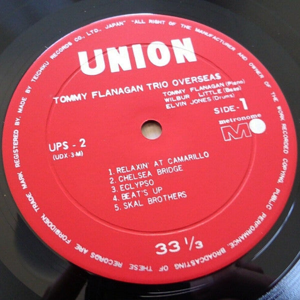 Tommy Flanagan Trio - Overseas (Vinyl, LP, Album, Reissue, Mono)