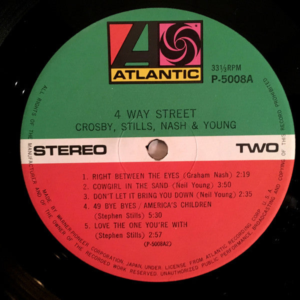 Crosby, Stills, Nash & Young - 4 Way Street (Vinyl, LP, Album, Reis...