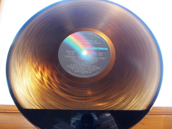 Various - 41 Original Hits From The Sound Track Of American Graffiti (2xVinyl, LP, Compilation, Reissue, Stereo) Very Good Plus (VG+) / Very Good (VG)