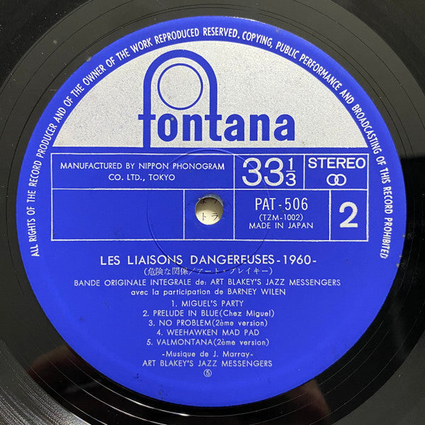 Art Blakey & The Jazz Messengers - Les Liaisons Dangereuses 1960 (V...