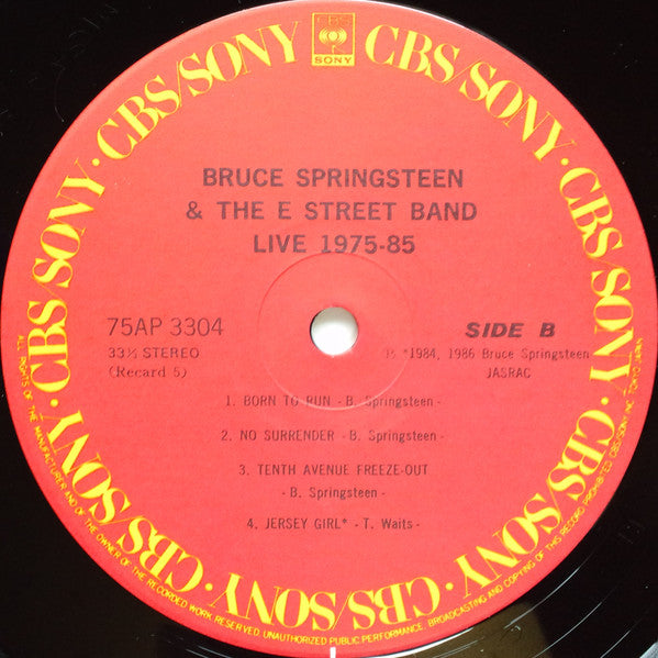 Bruce Springsteen & The E-Street Band - Live/1975-85 (Box Set, Viny...