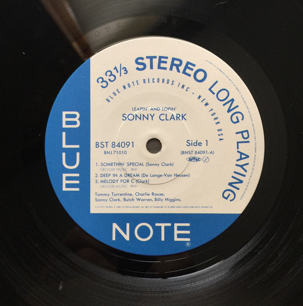 Sonny Clark - Leapin' And Lopin' (Vinyl, LP, Album, Reissue, Stereo) Near Mint (NM or M-) / Very Good Plus (VG+)
