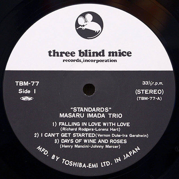 Masaru Imada Trio - Standards (Vinyl, LP, Album, Stereo) Very Good Plus (VG+) / Very Good Plus (VG+)