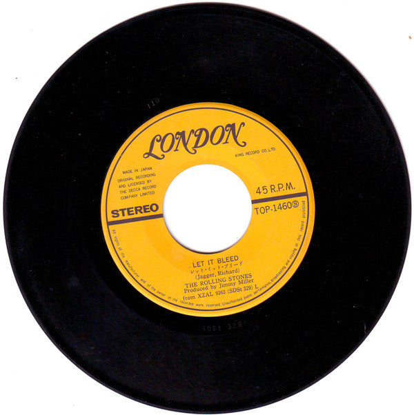 The Rolling Stones - レット・イット・ブリード = Let It Bleed (Vinyl, 7", 45 RPM...