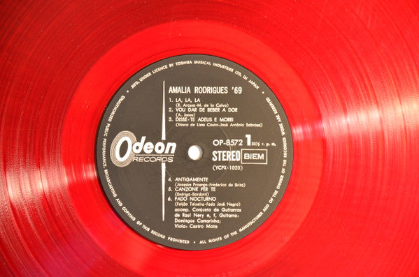 Amália Rodrigues - '69 (Vinyl, LP, Album) Near Mint (NM or M-) / Very Good (VG)