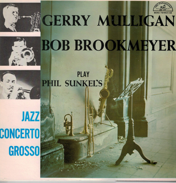 Gerry Mulligan - Play Phil Sunkel's Jazz Concerto Grosso (Vinyl, LP, Album, Reissue, Mono) Very Good (VG) / Very Good (VG)