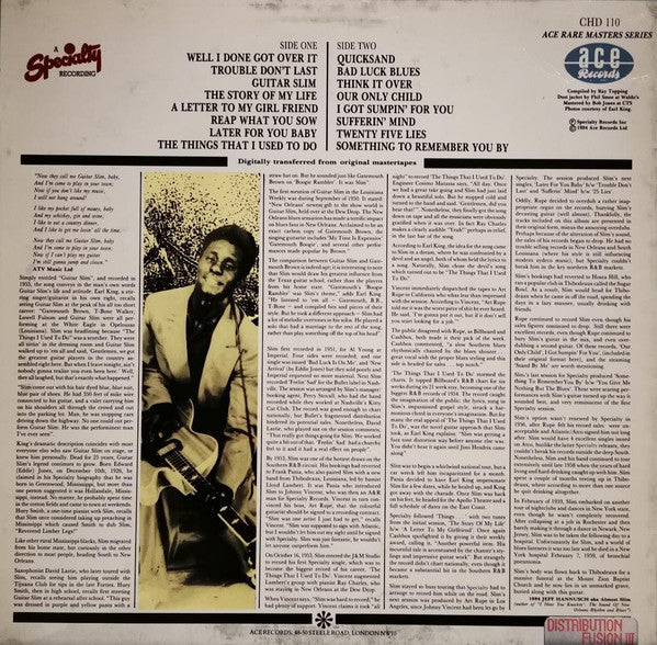 Eddie "Guitar Slim" Jones - The Things That I Used To Do (Vinyl, LP...