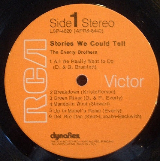 Everly Brothers - Stories We Could Tell (Vinyl, LP, Album, Stereo)