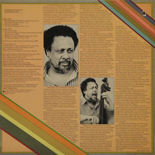 Charles Mingus - Changes One (Vinyl, LP, Album)