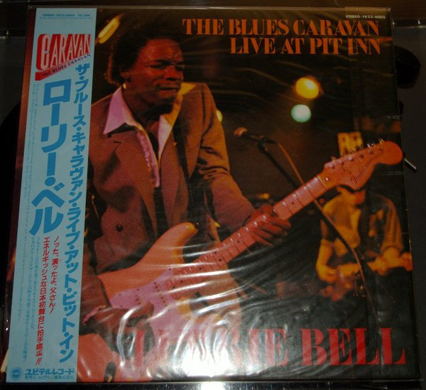 Lurrie Bell - The Blues Caravan Live At Pit Inn (Vinyl, LP, Album, Stereo) Very Good Plus (VG+) / Very Good (VG)