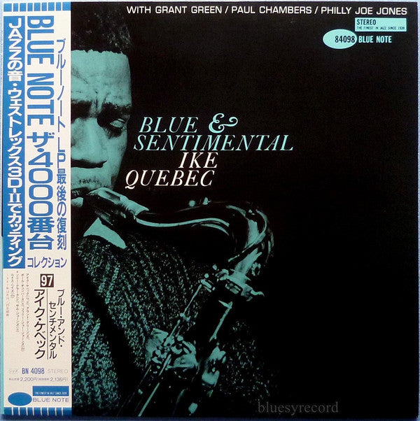 Ike Quebec - Blue & Sentimental (Vinyl, LP, Reissue, Stereo)