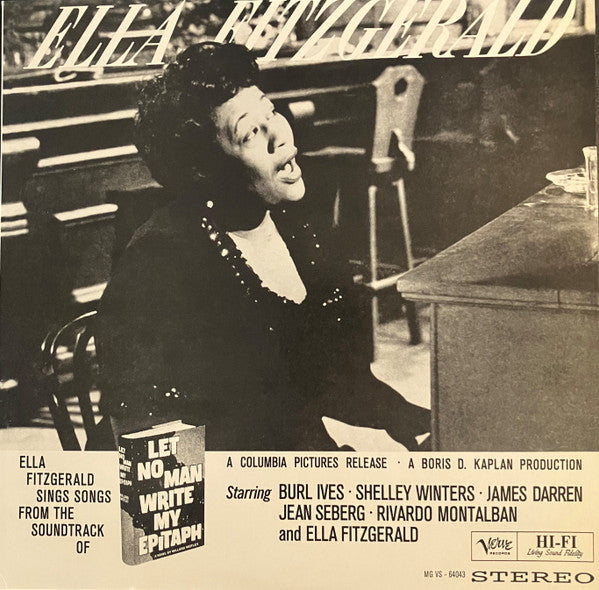 Ella Fitzgerald - Ella Fitzgerald Sings Songs From Let No Man Write My Epitaph (Vinyl, LP, Album, Reissue, Remastered, Stereo) Near Mint (NM or M-) / Very Good Plus (VG+)
