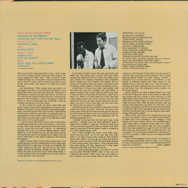 Miles Davis - Bitches Brew = ビッチェズ・ブリュー (Vinyl, LP, Album, Reissue,...