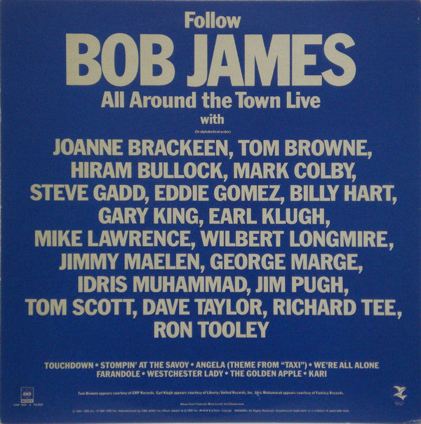 Bob James - All Around The Town (Vinyl, LP, Album, Stereo)