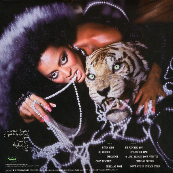 Diana Ross - Eaten Alive (Vinyl, LP, Album)