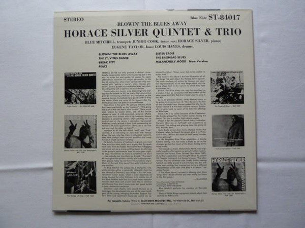 The Horace Silver Quintet - Blowin' The Blues Away (Vinyl, LP, Albu...