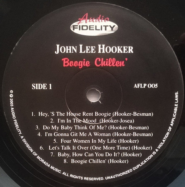 John Lee Hooker - Boogie Chillen' (Vinyl, LP, Compilation) Very Good Plus (VG+) / Near Mint (NM or M-)