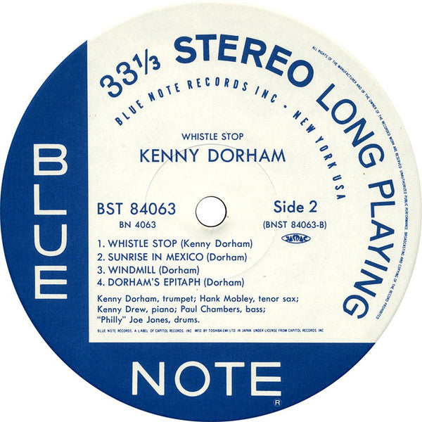 Kenny Dorham - Whistle Stop (Vinyl, LP, Album, Limited Edition, Rei...