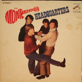 The Monkees - Headquarters (Vinyl, LP, Album, Stereo)