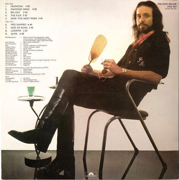 Phil Manzanera - Diamond Head (Vinyl, LP, Album, Reissue, Stereo) Very Good (VG) / Very Good Plus (VG+)