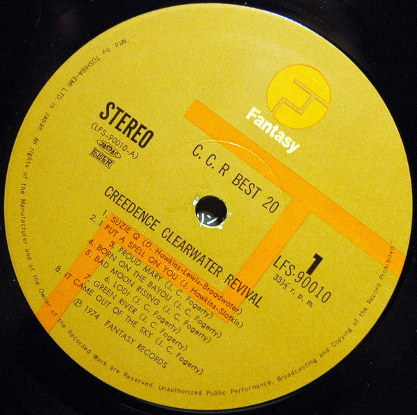 Creedence Clearwater Revival - C.C.R. Best 20 (Vinyl, LP, Compilati...