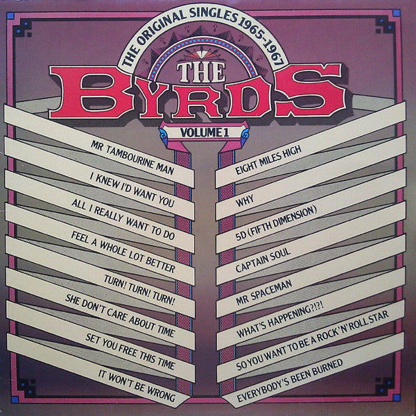 The Byrds - The Original Singles 1965-1967 Volume 1 (Vinyl, LP, Compilation, Mono) Very Good (VG) / Very Good (VG)