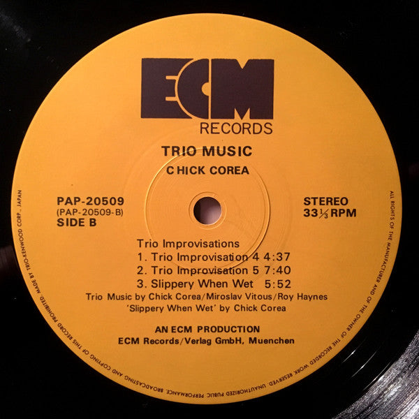 Chick Corea - Trio Music (Vinyl, LP, Album)