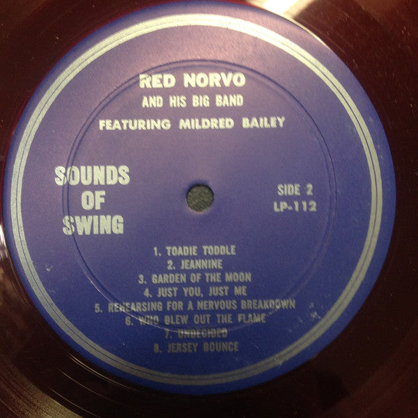 Red Norvo Big Band - Red Norvo And His Big Band Featuring Mildred Bailey (Vinyl, LP, Album) Very Good Plus (VG+) / Very Good (VG)