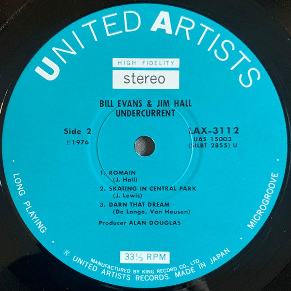 Bill Evans - Undercurrent (Vinyl, LP, Album, Limited Edition, Reiss...
