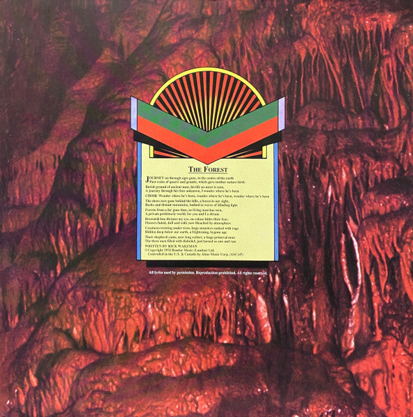 Rick Wakeman - Journey To The Center Of The Earth (Vinyl, LP, Album, Limited Edition, Numbered, Reissue, Remastered, Special Edition, Stereo) Near Mint (NM or M-) / Near Mint (NM or M-)