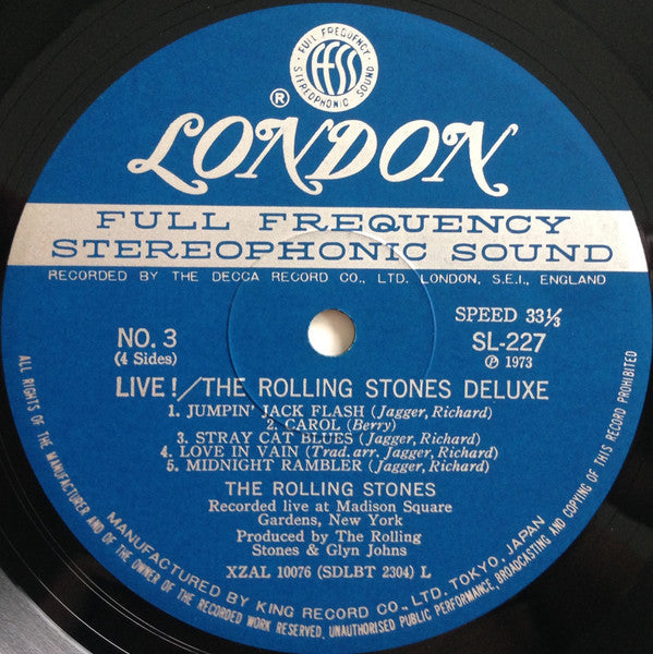 The Rolling Stones - Live! The Rolling Stones Deluxe (Vinyl, LP, Co...