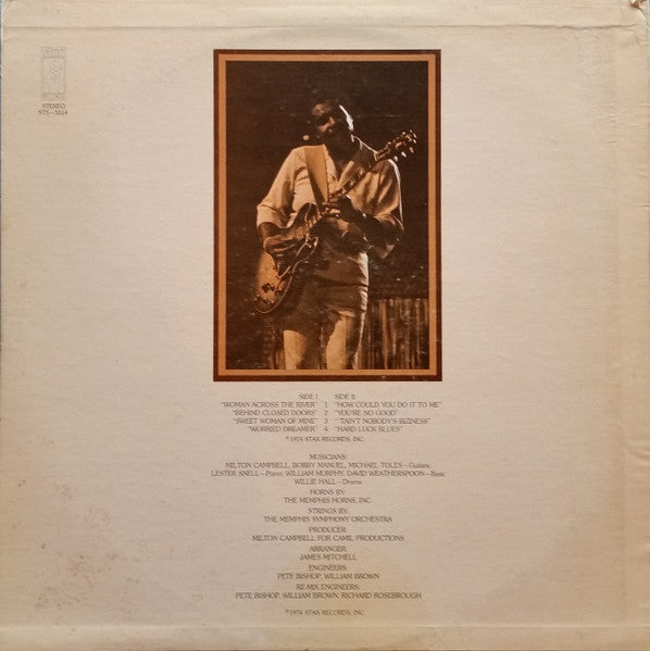 Little Milton - Blues'N Soul (Vinyl, LP, Album, Stereo) Very Good Plus (VG+) / Good Plus (G+)