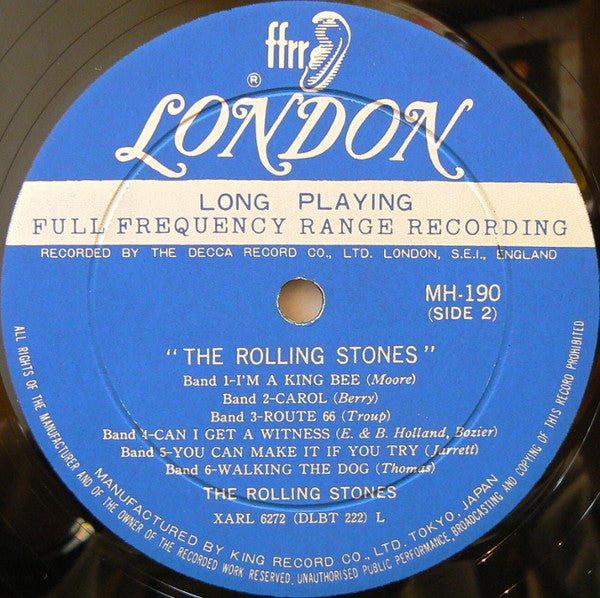 The Rolling Stones - The Rolling Stones (Vinyl, LP, Album, Mono) Very Good Plus (VG+) / Good Plus (G+)