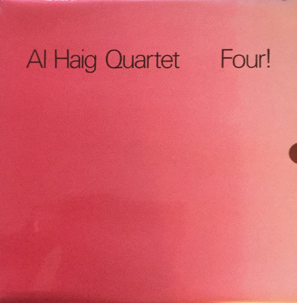 Al Haig Quartet - Four! (Vinyl, LP, Mono) Very Good (VG) / Good Plus (G+)