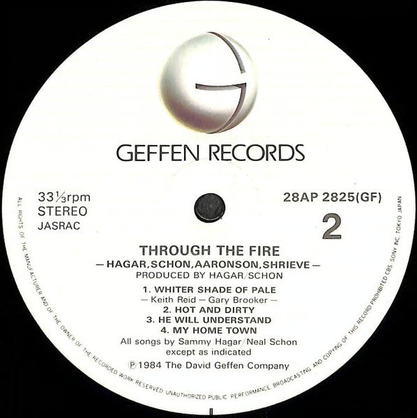 HSAS - Through The Fire (Vinyl, LP, Album) Very Good Plus (VG+) / Very Good Plus (VG+)
