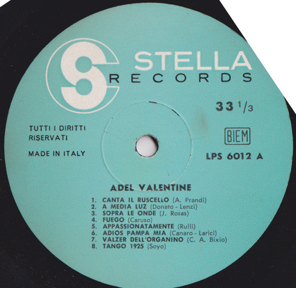 Adel Valentine - Adel Valentine (Vinyl, LP, Compilation) Very Good Plus (VG+) / Very Good Plus (VG+)