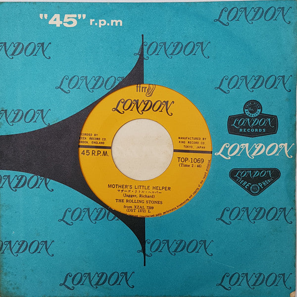 The Rolling Stones - Mother's Little Helper (Vinyl, 7", Single) Very Good Plus (VG+) / Very Good Plus (VG+)