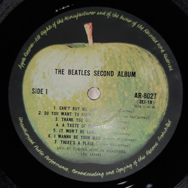 The Beatles - Second Album (Vinyl, LP, Album, Reissue, Mono)