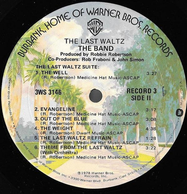 The Band - The Last Waltz (Vinyl, LP, Album, Stereo)