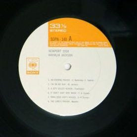 Mahalia Jackson - Newport 1958 - Recorded At The Newport Jazz Festival (Vinyl, LP, Album, Reissue, Stereo) Very Good Plus (VG+) / Very Good Plus (VG+)