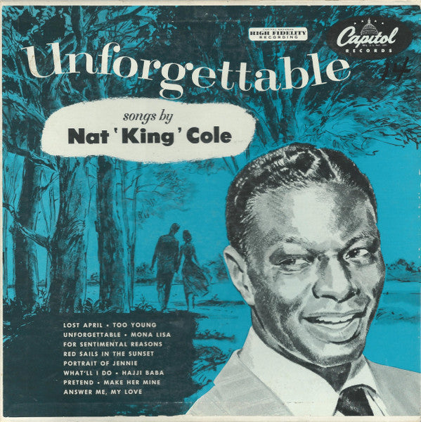 Nat King Cole - Unforgettable (Vinyl, LP, Album, Repress, Mono) Good Plus (G+) / Good (G)