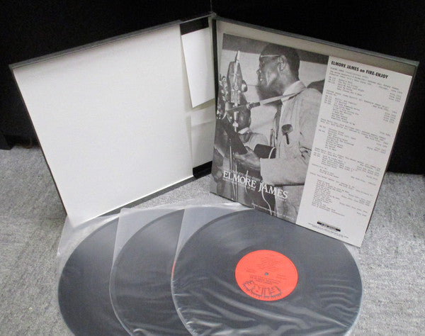 Elmore James - Something Inside Of Me: The Complete Fire-Enjoy Sessions (3xVinyl, Box Set, LP, Compilation) Very Good Plus (VG+) / Very Good Plus (VG+)