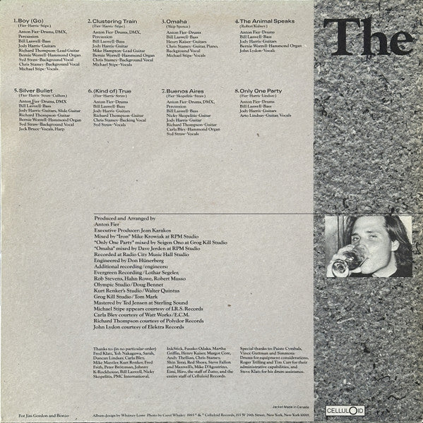 The Golden Palominos - Visions Of Excess (Vinyl, LP, Album, Stereo) Near Mint (NM or M-) / Very Good Plus (VG+)