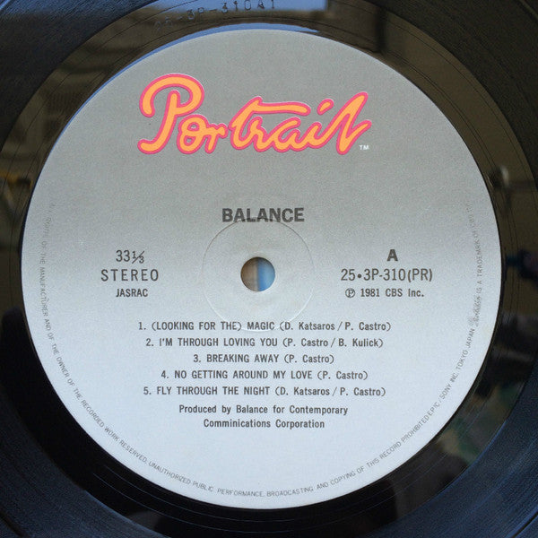 Balance (10) - Balance (Vinyl, LP, Album) Very Good Plus (VG+) / Very Good Plus (VG+)