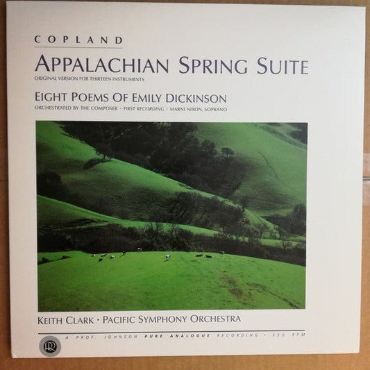 Aaron Copland - Appalachian Spring Suite / Eight Poems Of Emily Dickinson (Vinyl, LP) Very Good Plus (VG+) / Very Good Plus (VG+)