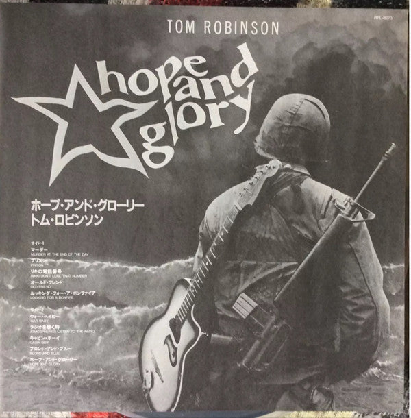 Tom Robinson - Hope And Glory (Vinyl, LP, Album, Promo) Very Good Plus (VG+) / Very Good Plus (VG+)